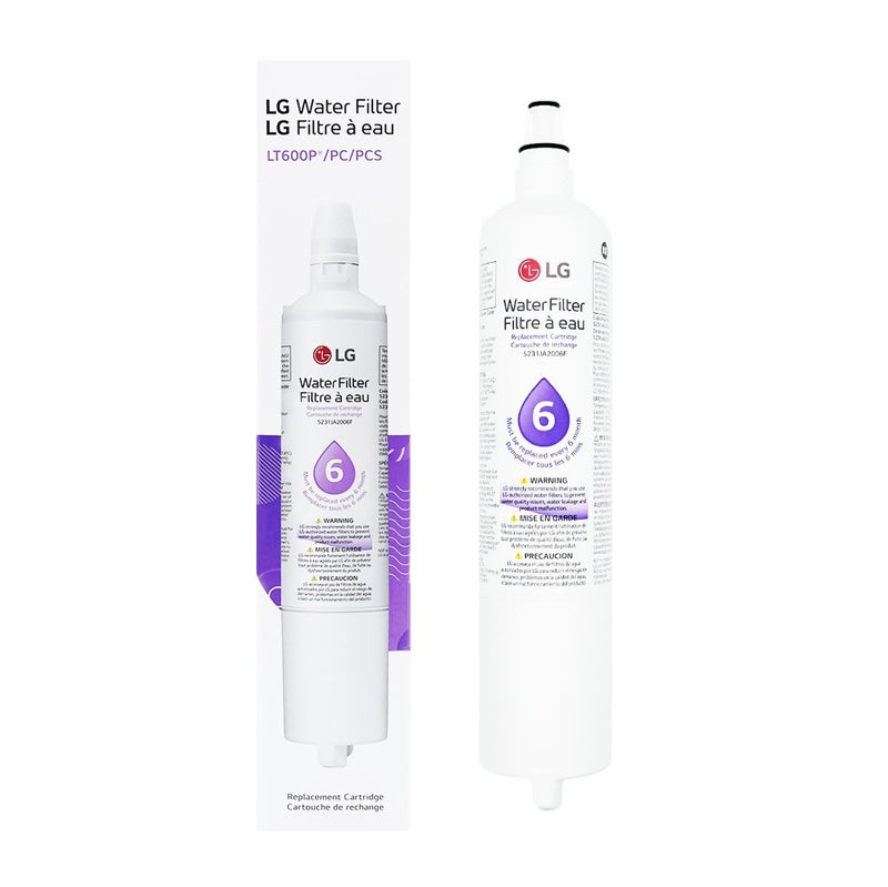 LG LT600P - 6 Month / 300 Gallon Capacity Replacement Refrigerator Water Filter (NSF42 and NSF53 5231JA2006A, 5231JA2006B, 5231JA2006F, or 5231JA2006F , White - Image 2